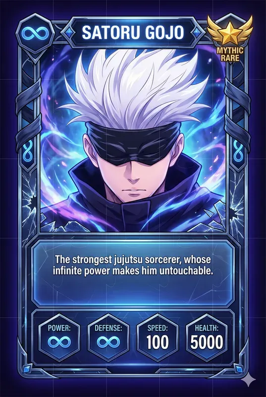 Anime Trading Card Game Designs