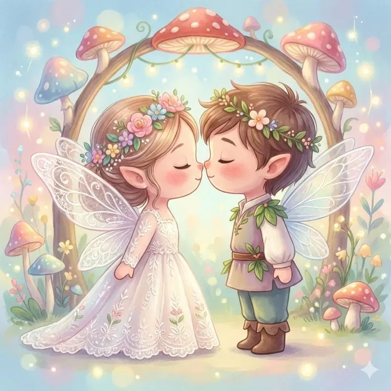 Whimsical Fairytale Couples