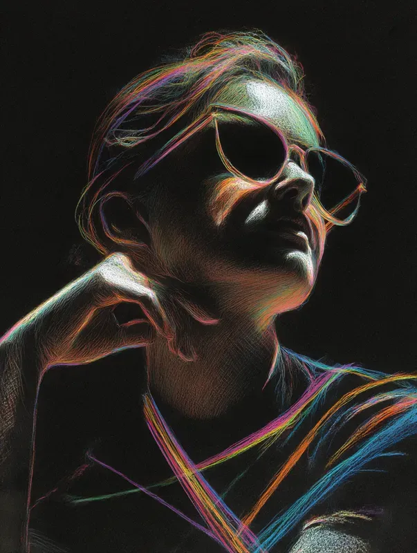 Glowing Drawings
