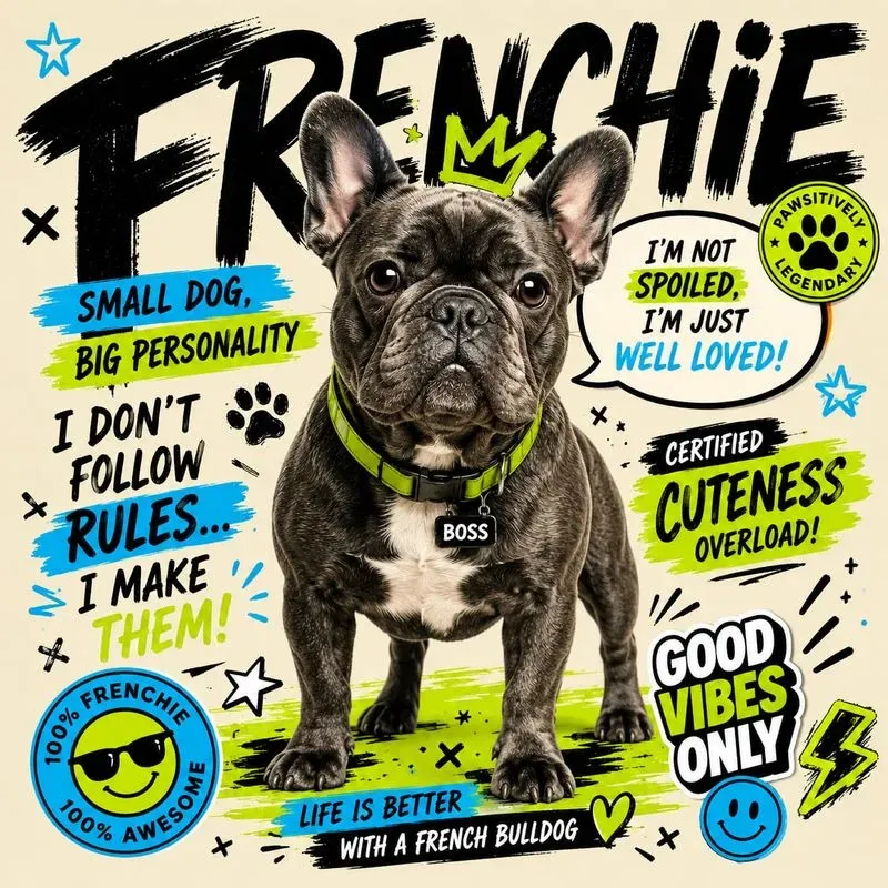Comic Pet Quote Poster Studios