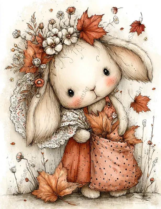 Autumn French Cottagecore Junk Journals