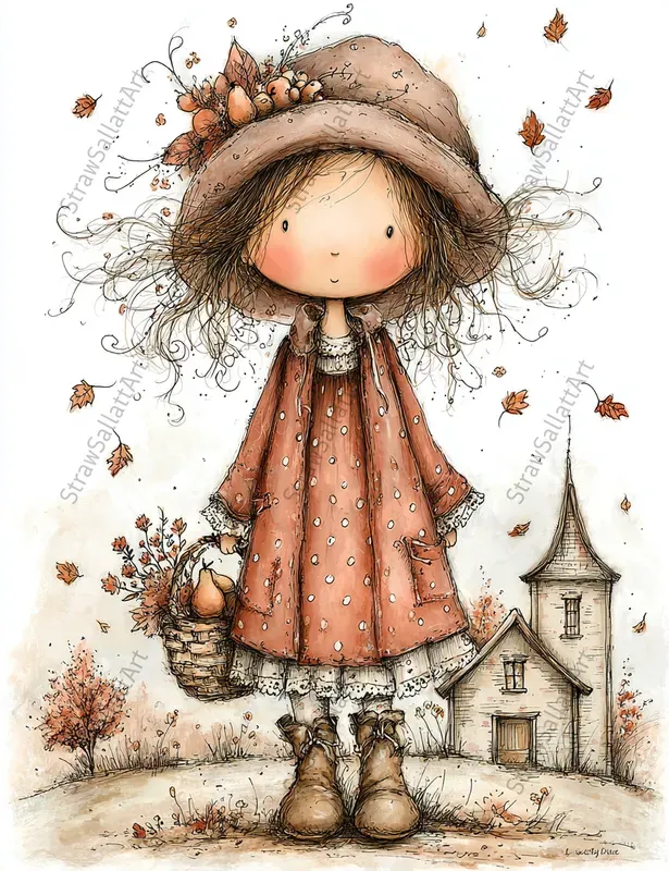 Autumn French Cottagecore Junk Journals
