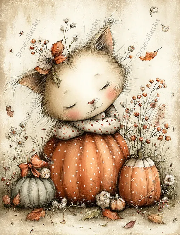 Autumn French Cottagecore Junk Journals