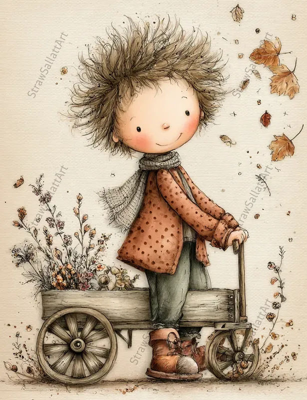 Autumn French Cottagecore Junk Journals