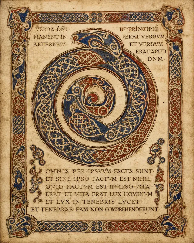 Zoomorphic Initials