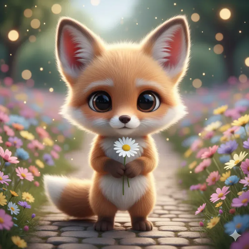 Adorable Pixarstyle Cute Animals