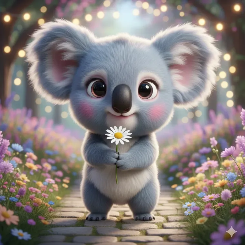 Adorable Pixarstyle Cute Animals