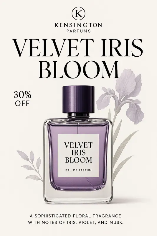 Luxury Perfume Ad Poster Designs