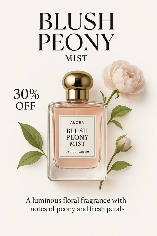 Luxury Perfume Ad Poster Designs