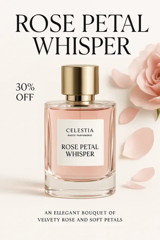 Luxury Perfume Ad Poster Designs