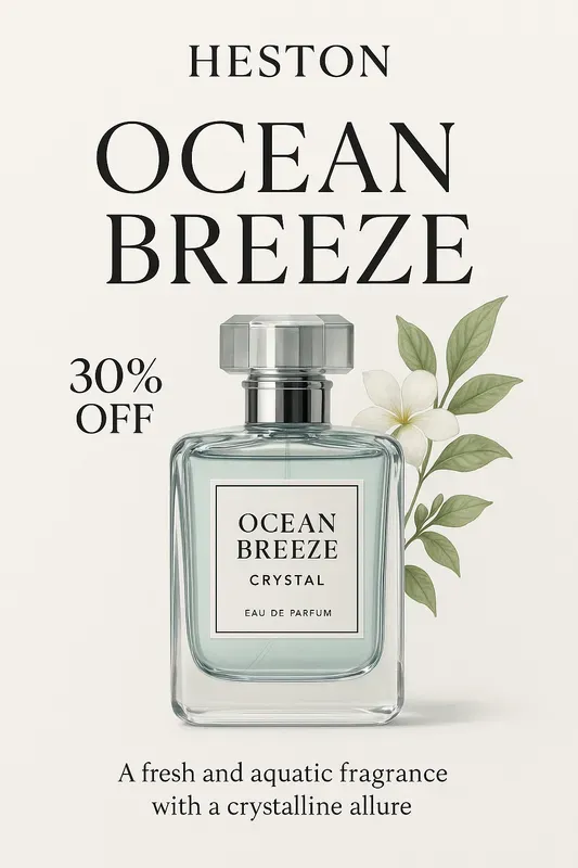 Luxury Perfume Ad Poster Designs