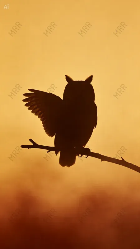 Minimalist Wildlife Silhouettes