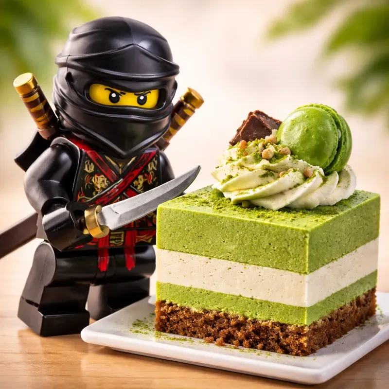 Lego Minifigure Cake Photography