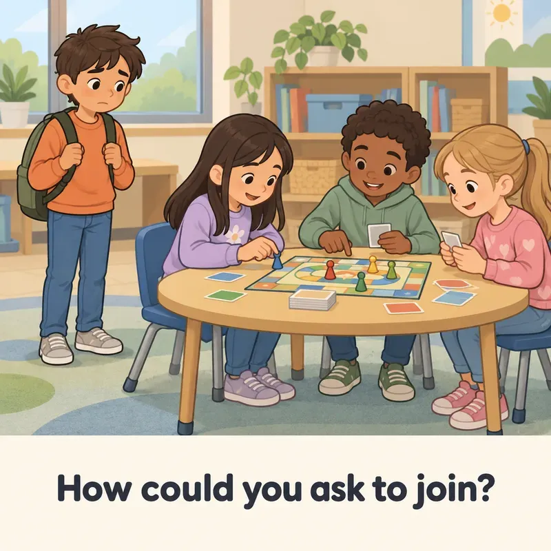 Social Scenario Discussion Cards