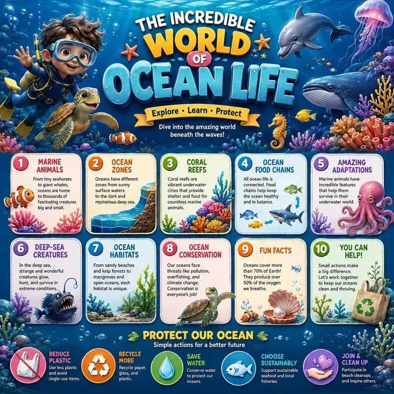 Cute Educational Infographic Posters