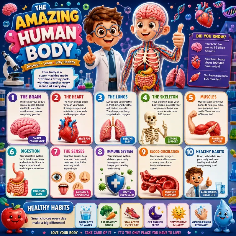 Cute Educational Infographic Posters