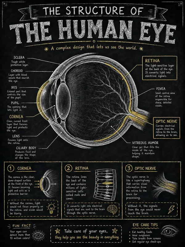 Handdrawn Chalkboard Educational Posters