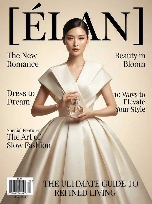 Luxury Fashion Magazine Cover Generator