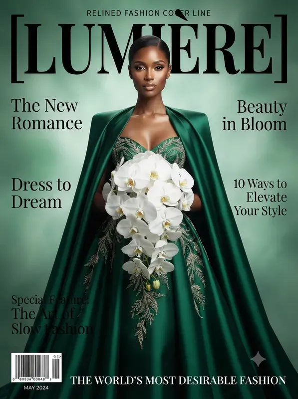 Luxury Fashion Magazine Cover Generator