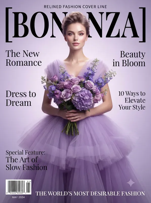 Luxury Fashion Magazine Cover Generator