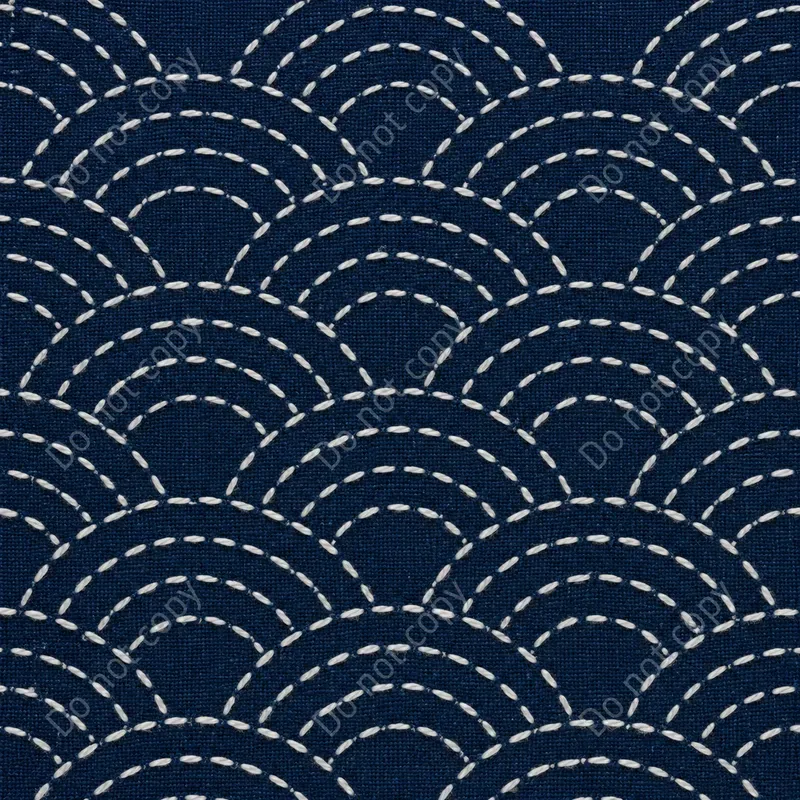 Sashiko Stitch Seamless Patterns