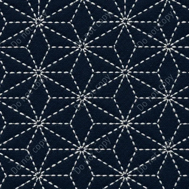Sashiko Stitch Seamless Patterns