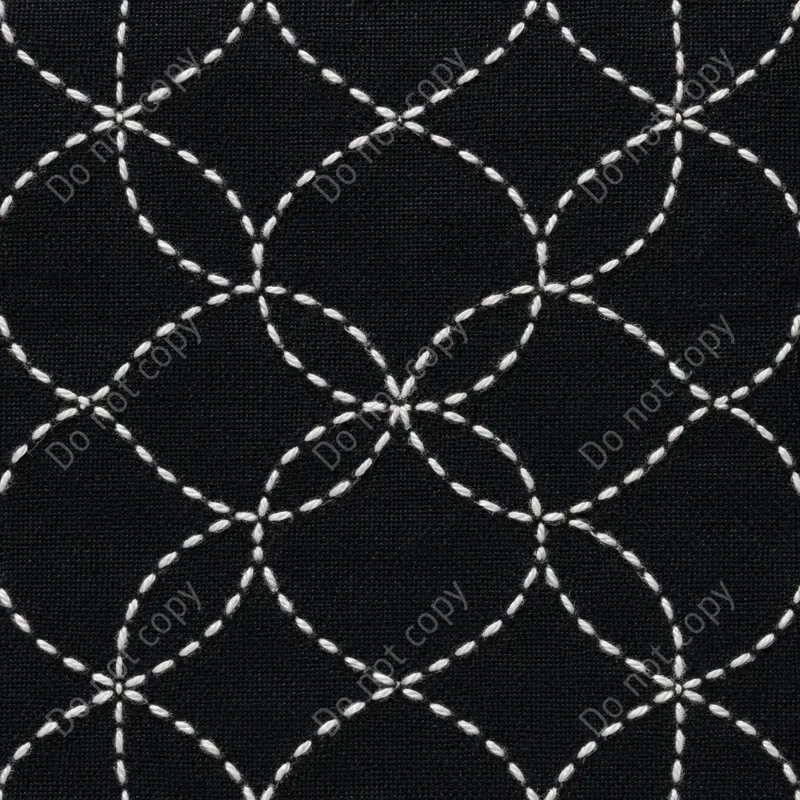 Sashiko Stitch Seamless Patterns