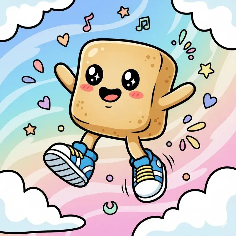 Whimsical Cartoon Character Art