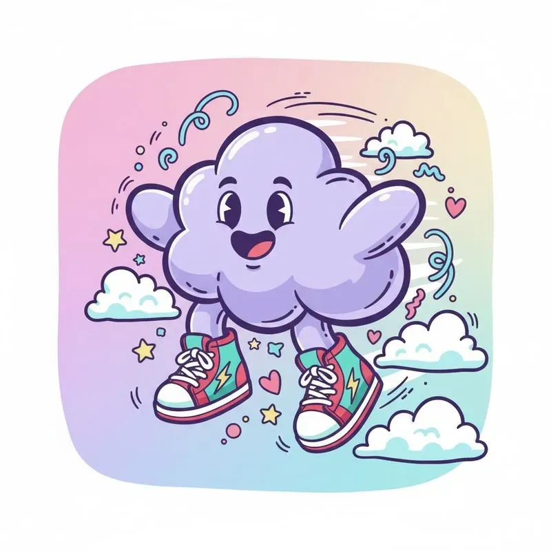 Whimsical Cartoon Character Art