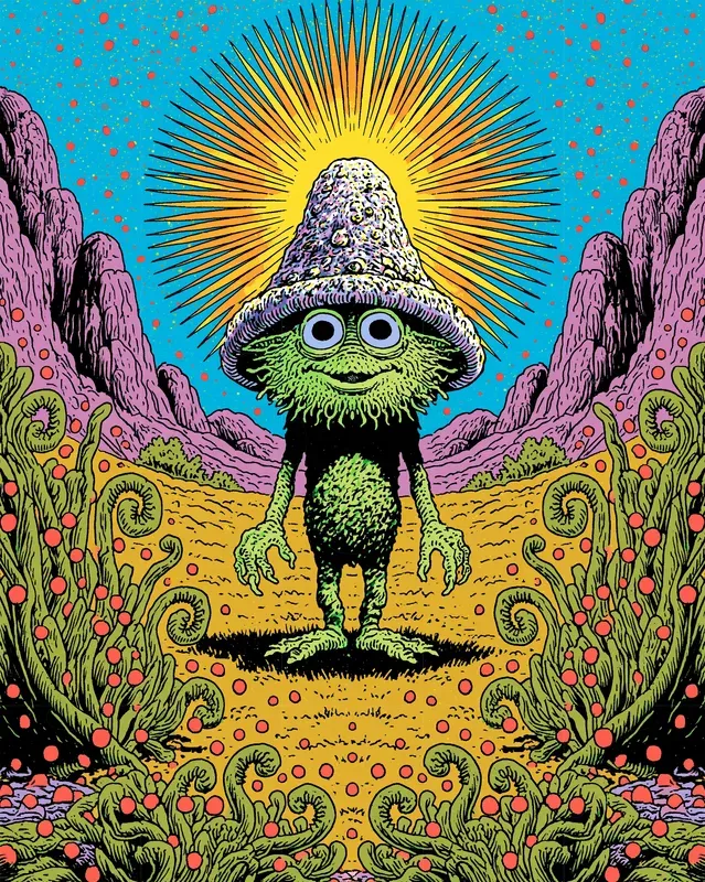 Underground Comix Sunbursts
