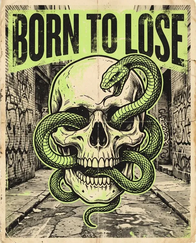 Gritty 70s Retro Street Posters