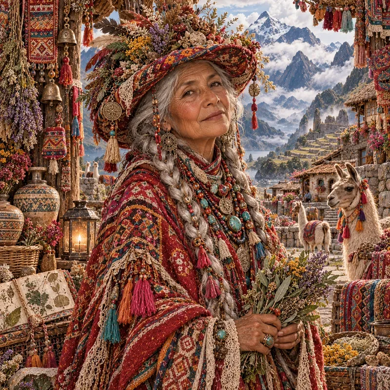 Whimsical Boho Fantasy Journal Art