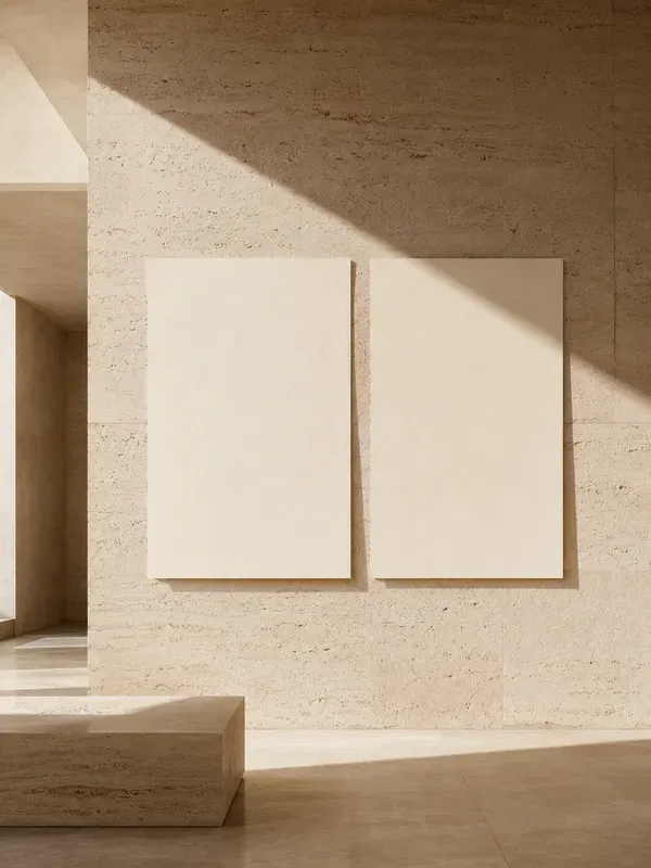 Minimalist Gallery Poster Mockups