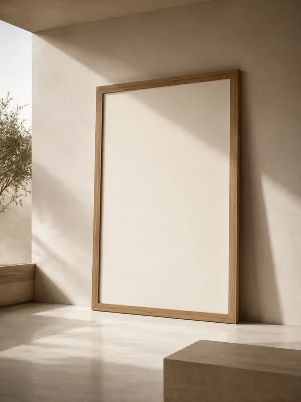 Minimalist Gallery Poster Mockups