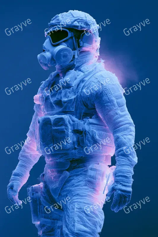 Thermal Infrared Techwear Photography