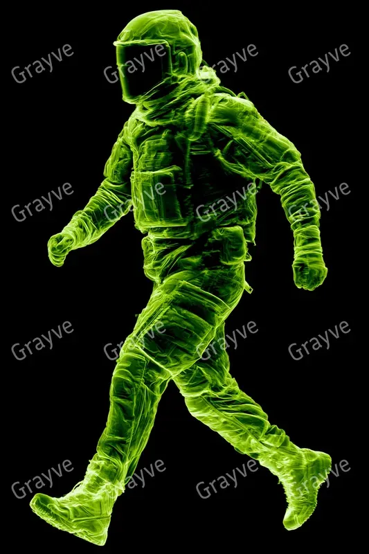 Thermal Infrared Techwear Photography
