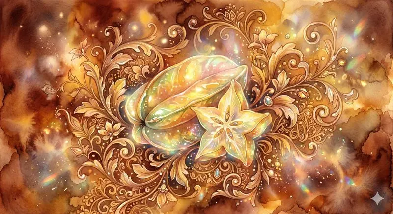 Baroque Crystal Exotic Fruits