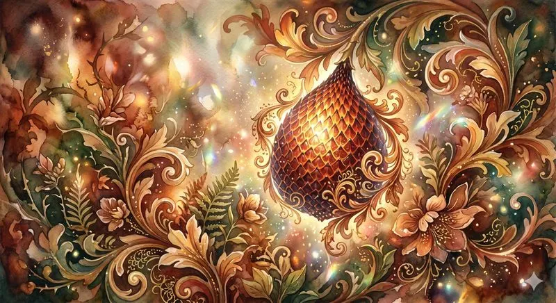 Baroque Crystal Exotic Fruits