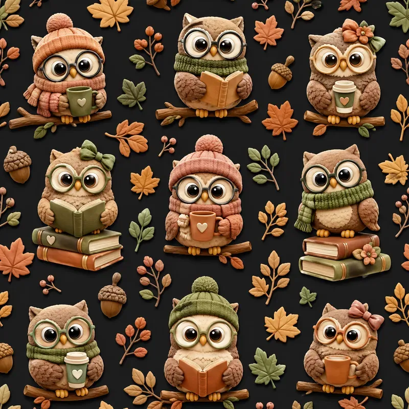 Kawaii Animal Pattern Packs