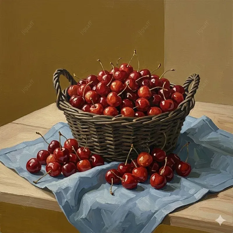 Postimpressionist Fruit Still Lifes