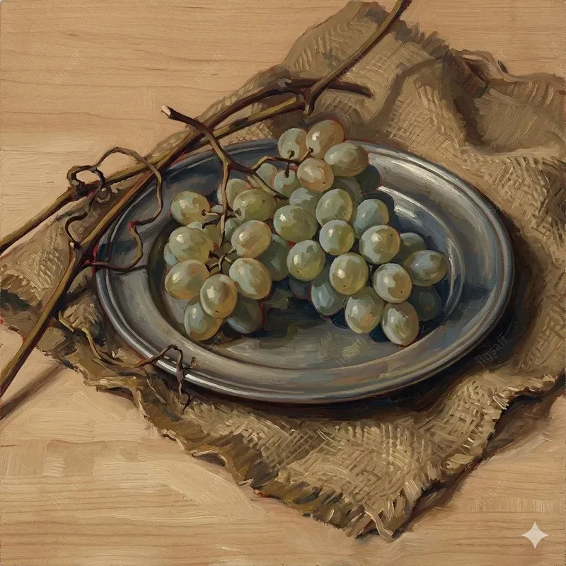 Postimpressionist Fruit Still Lifes