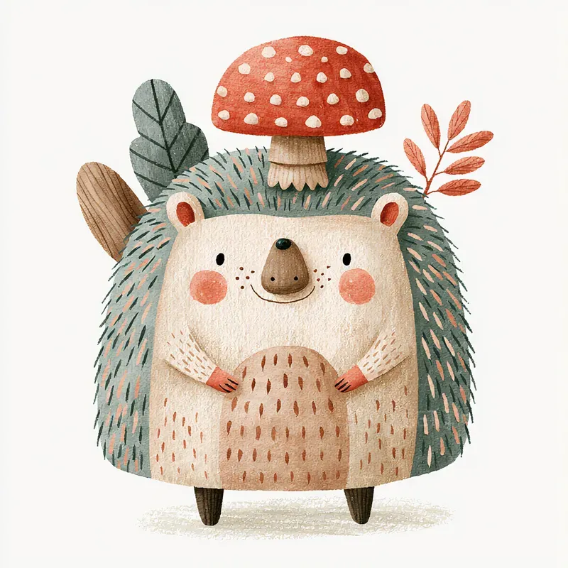 Cozy Autumn Woodland Animals
