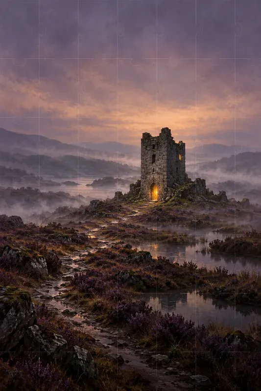 Misty Fantasy Book Cover Backgrounds