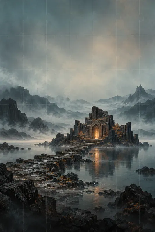 Misty Fantasy Book Cover Backgrounds