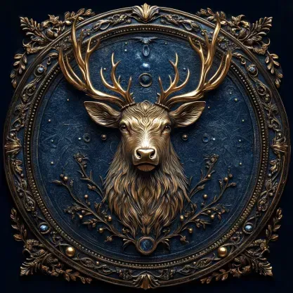 Ornate Heraldic Emblems