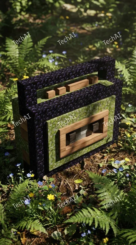 Organic Voxel Nature Sculptures