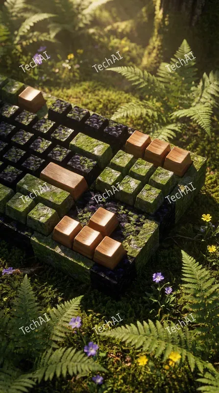 Organic Voxel Nature Sculptures