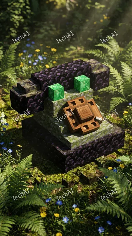 Organic Voxel Nature Sculptures