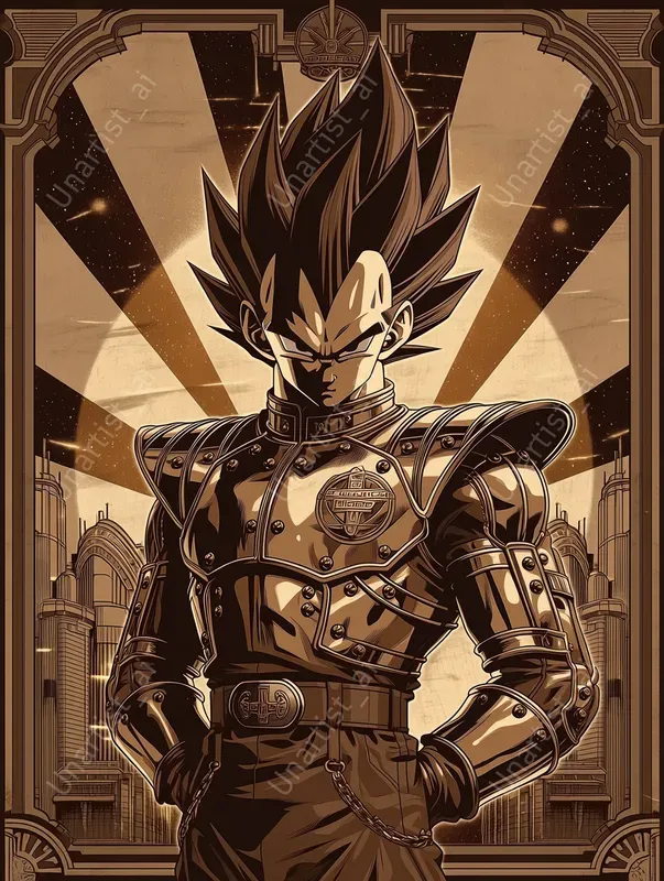 Dragon Ball Z Dieselpunk Reimaginings