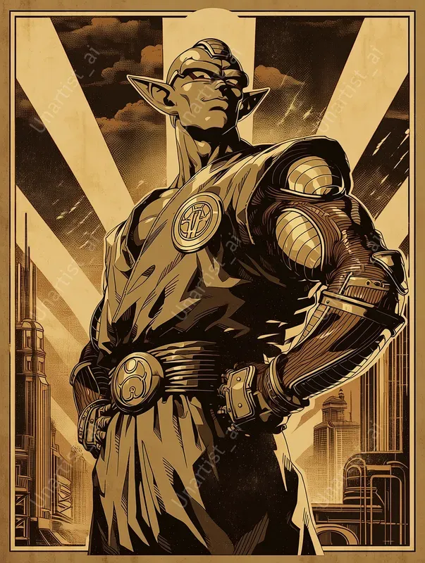 Dragon Ball Z Dieselpunk Reimaginings